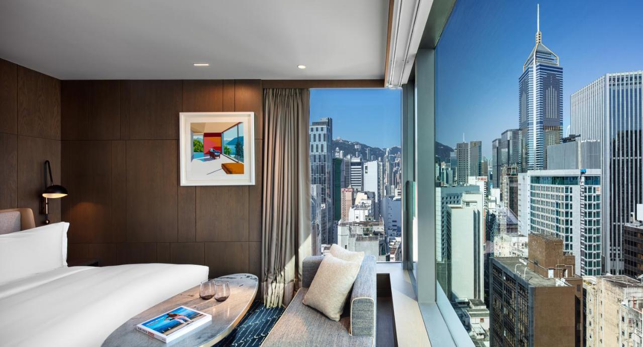 The Hari Hong Kong Hotel Exterior photo The View from a Deluxe Room